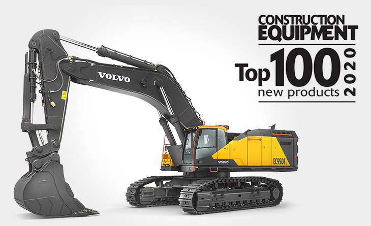 VOLVO EC950F, YILIN EN İYİ 100 YENİ ÜRÜNÜNDEN BİRİ OLDU!